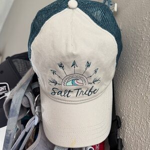 Salt Life Teal and Cream baseball Hat